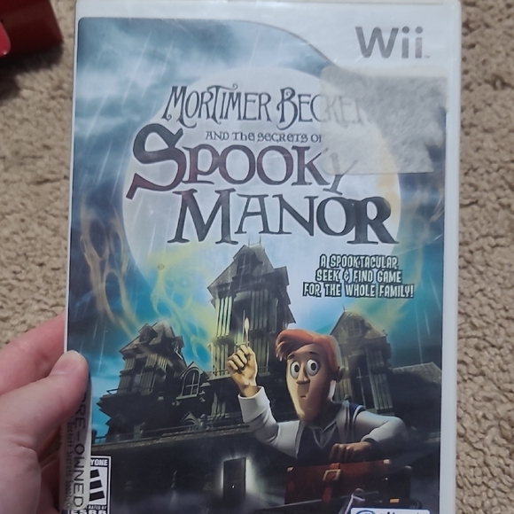 Mortimer Beckett and the Secrets of Spooky Manor Game - White - Picture 1 of 2
